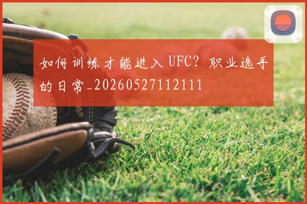 如何训练才能进入 UFC?职业选手的日常_20260527112111