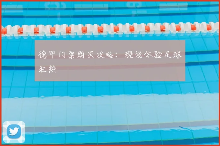 德甲门票购买攻略：现场体验足球狂热